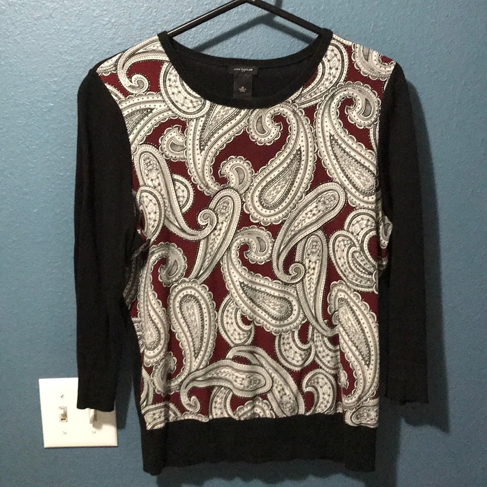Ann Taylor sweater blouse